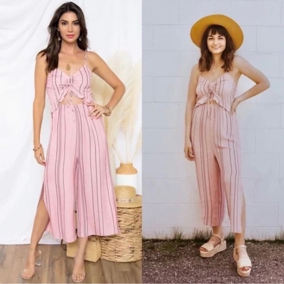 Saltwater Luxe Striped Jumpsuit Salt Water Luxe - Picture 2 of 7